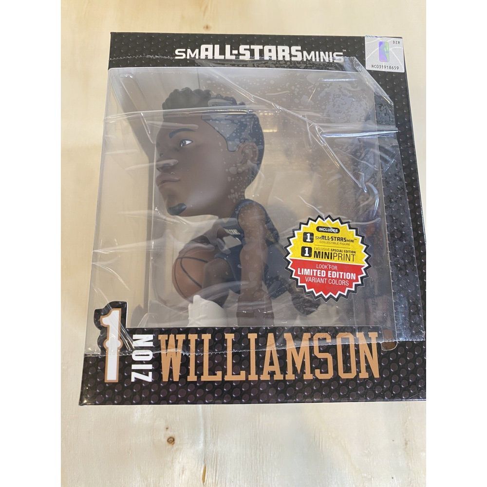 New NBA SMALL-STARS Minis Zion Williamson New Orleans Pelicans 6" Figure‎